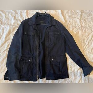 Banana Republic Men's Navy Field Jacket